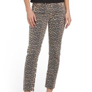 NEW OAT NEW YORK Animal Print Straight Leg Jeans for women 267mn